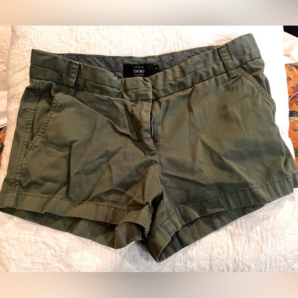 J. Crew chino shorts